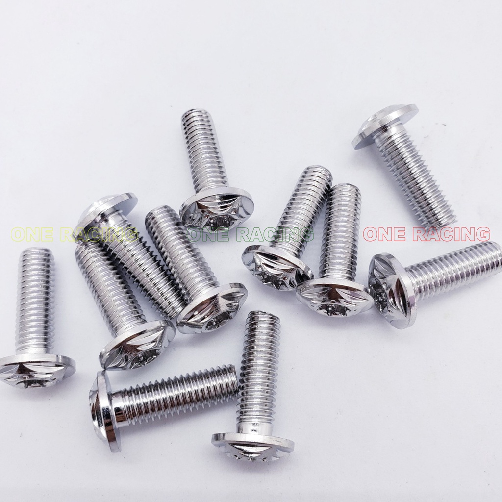 Ốc Salaya 6li 8li Dù Sao Gắng Dàn Áo, ốp Pô, Đĩa, Hộp Xích, Nón Bảo Hiểm...