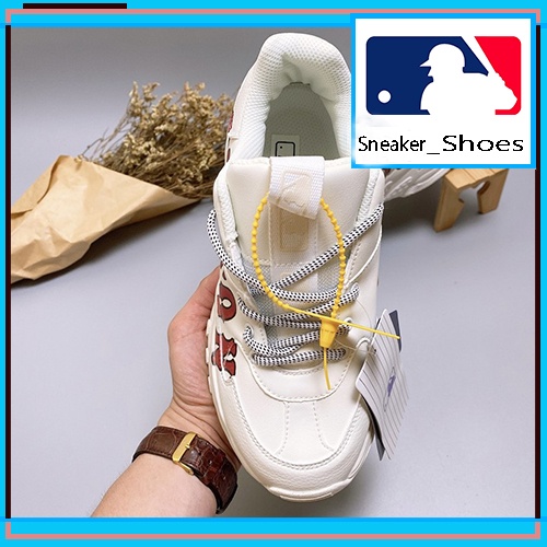 Giày_MLB Boston, Giày Sneaker Boston Da Bò Cao Cấp Đế Cao Tăng Chiều Cao Full Box Bill | BigBuy360 - bigbuy360.vn