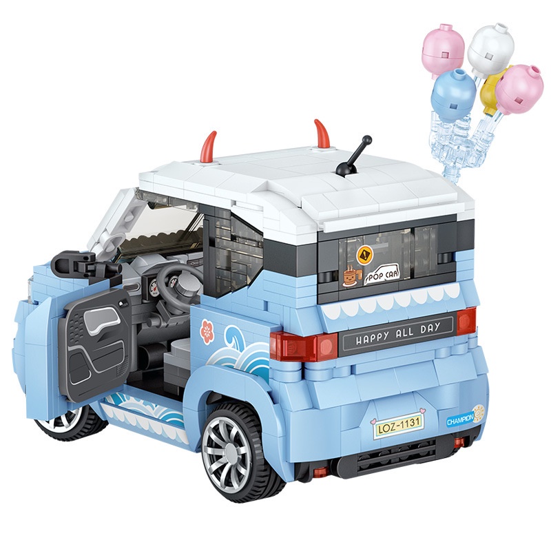 Đồ chơi lắp ráp xe ô tô 1131 Mini 1132 thú vị cho các bé