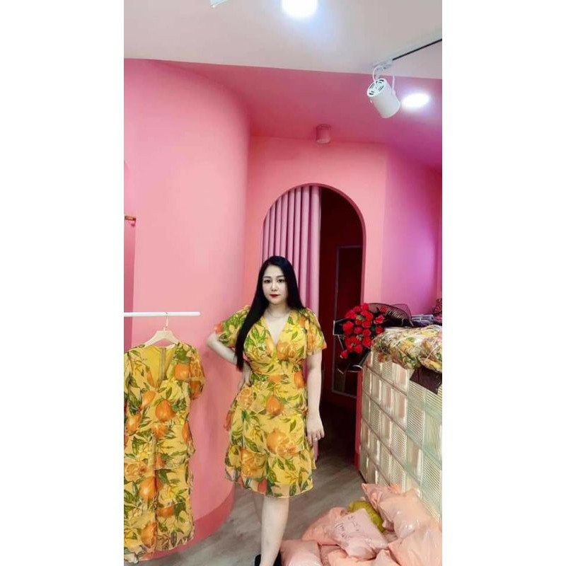 Đầm jum tầng bigsize siêu xinh