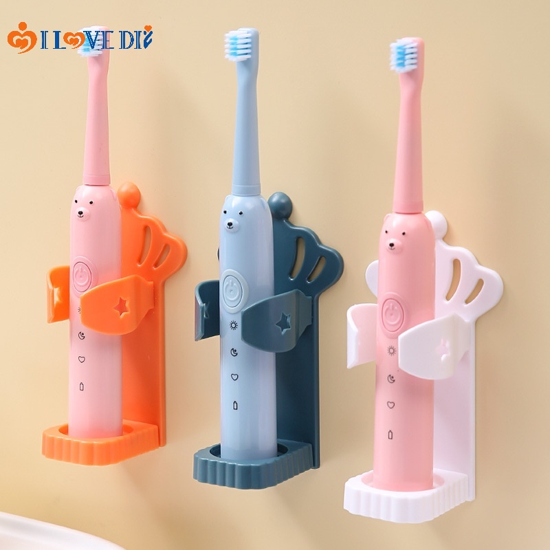 Giá Để Dao Cạo Râu Tự Dính Hình Vương Miện Bằng ABS Chất Lượng Cao Tiện Lợi Cho Nhà Tắm