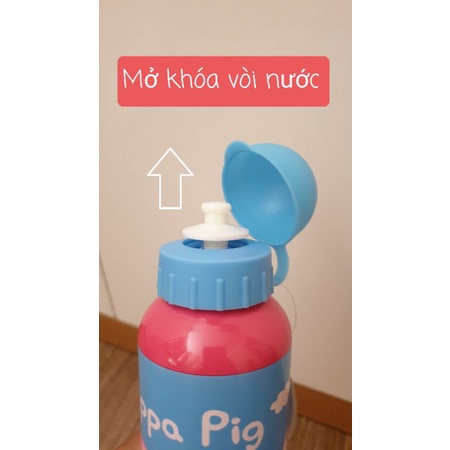 Bình nước Peppa Pig 350ml