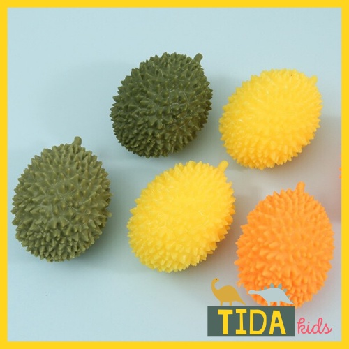 Sầu Riêng Bóp Mềm ⚡ HOT TREND ⚡ Squishy Mochi Sầu Cute, Đồ Chơi Xả Stress Dễ Thương Xua Tan Căng Thẳng, TiDa Kids Shop