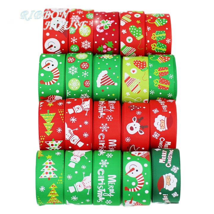 Cuộn Dây Ruy Băng Trang Trí Phong Cách Giáng Sinh