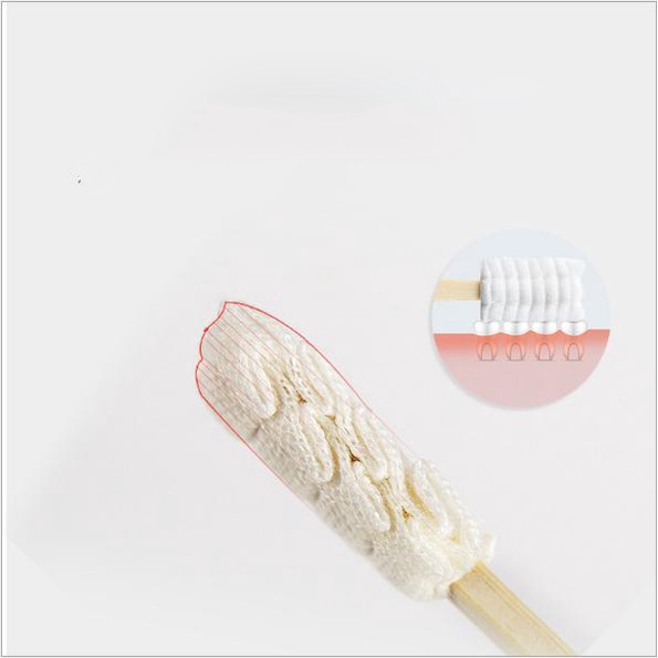 Que gạc tưa lưỡi Emmakids hộp 30 que vệ sinh khoang miệng cho trẻ sơ sinh