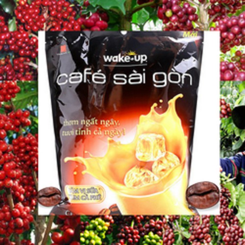 Cafe Wake Up Sài Gòn bịch 24 gói x 19g