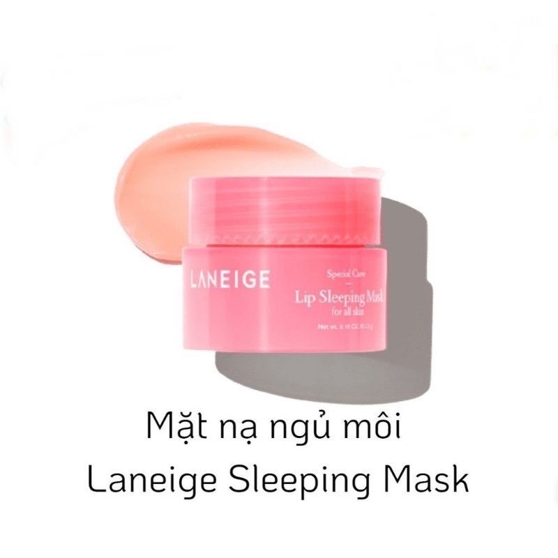 Mặt nạ ngủ cho môi LANEIGE Lip Sleeping Mask Berry 3G - Minisize