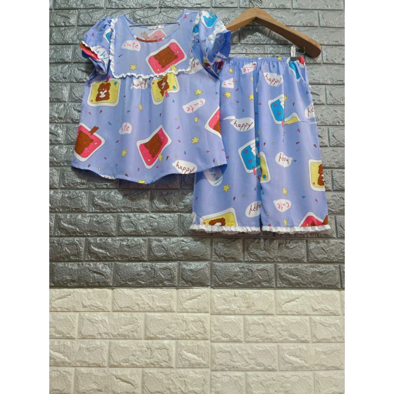ĐỒ TOLE MẸ - Bộ tole/lanh babydoll tay ngắn quần lửng size 40kg đến 62kg