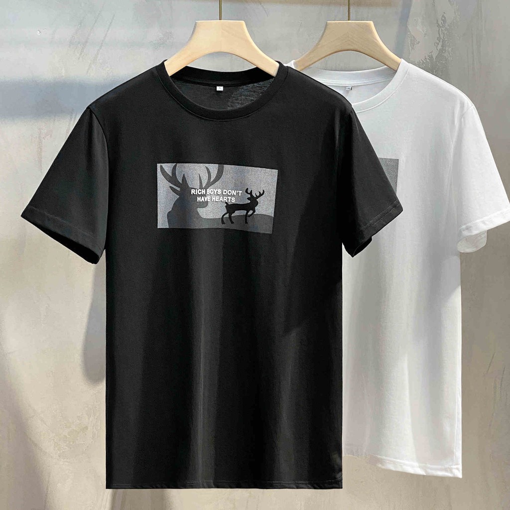 Áo thun nam cổ tròn basic tee,áo phông nam cộc tay QTN03