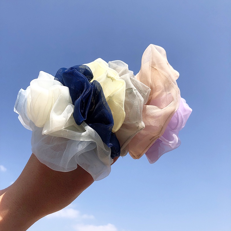 Thun buộc tóc co giãn phong cách hàn quốc dễ thương cho nữ