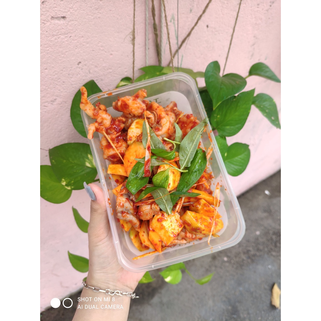 Chân Gà Rút Xương (Sốt Thái) Bé Mập Mix Cóc Xoài Chua Chua Ngọt Ngọt. | BigBuy360 - bigbuy360.vn