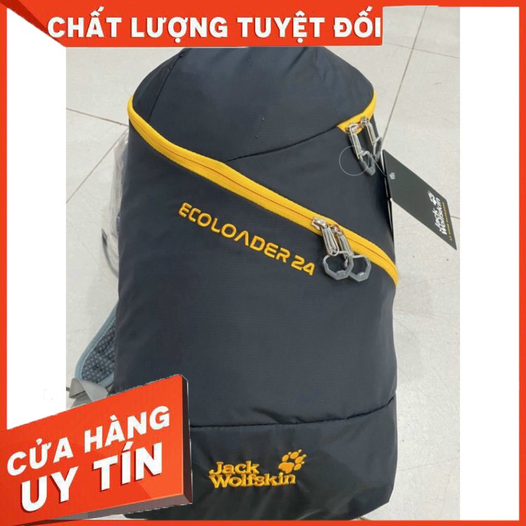 Balo du lịch Jack Wolfskin ECOLOADER 24 BẢO HÀNH TRỌN ĐỜI Balô phuot trekking hiking leo núi xịn sò - dây đeo trợ lự