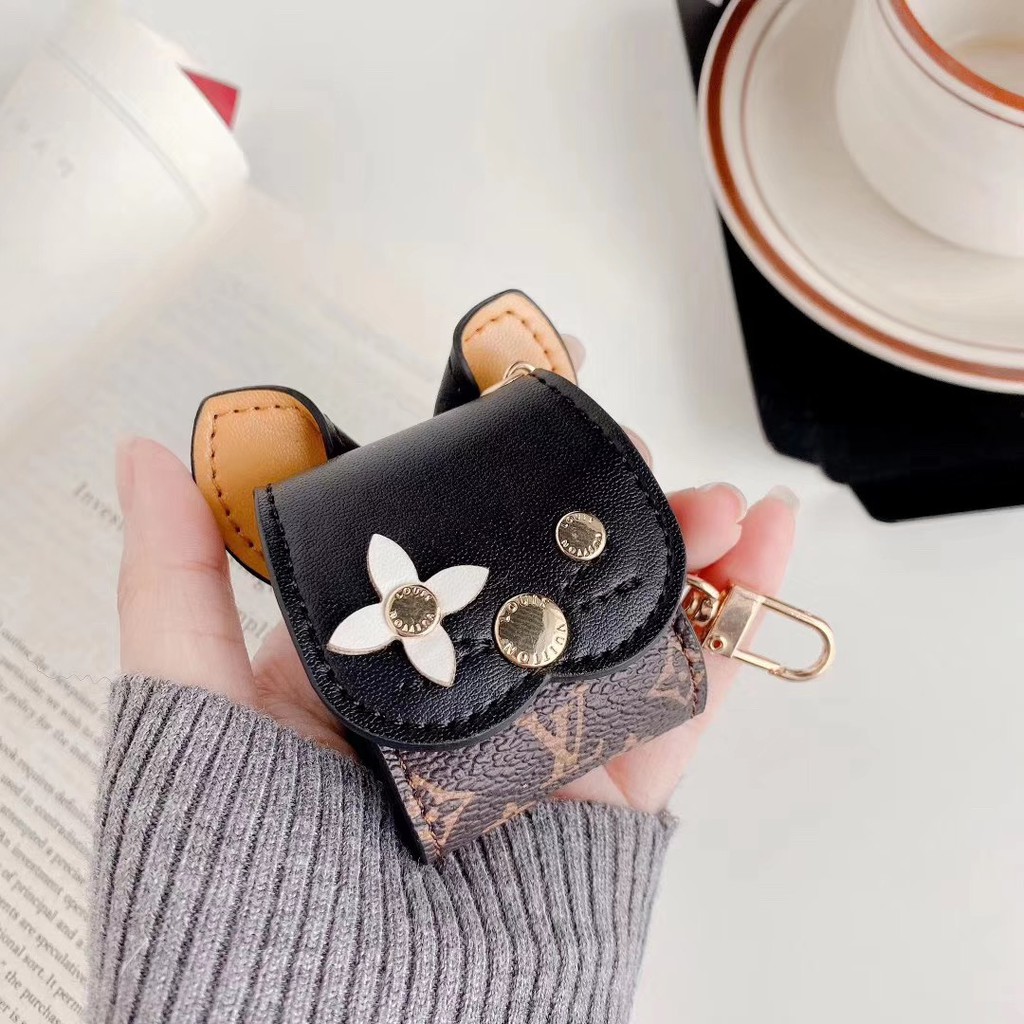 Vỏ Bảo Vệ Hộp Sạc Tai Nghe Airpods 1 / Pro Hình Mèo Và Chuột Màu Trắng Đen | BigBuy360 - bigbuy360.vn