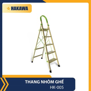 Thang nhôm ghế Nhật Bản HAKAWA HK-005 ( 5 bậc ) Phân phối chính hãng