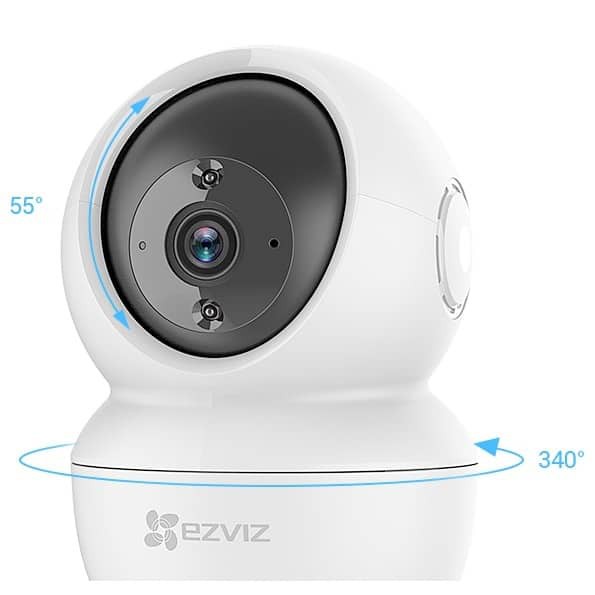 Camera wifi Ezviz C6N 2M 4M 1080P 2K, Camera 360 Trong Nhà, Chính Hãng - Bảo Hành 24TH