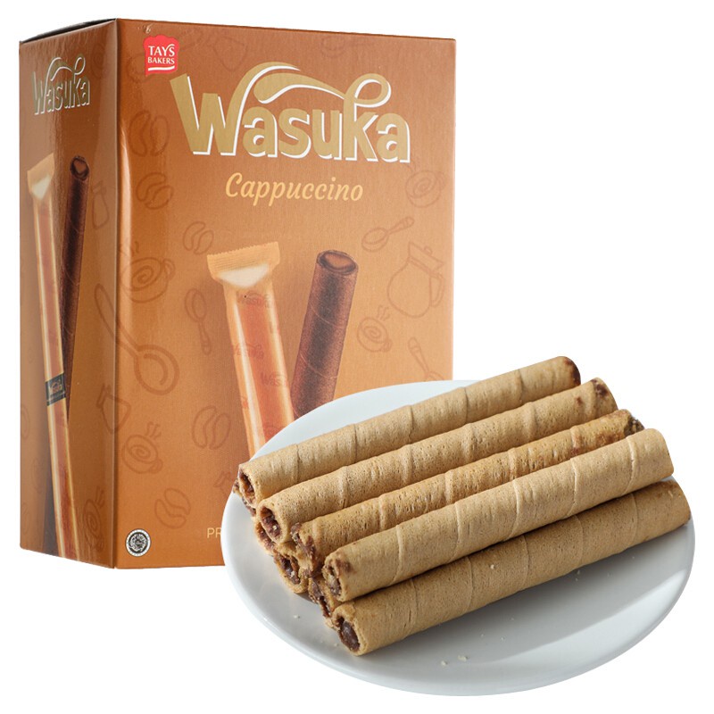 2 Bánh Wasuka Hương Capucino Nhập Từ Indonesia