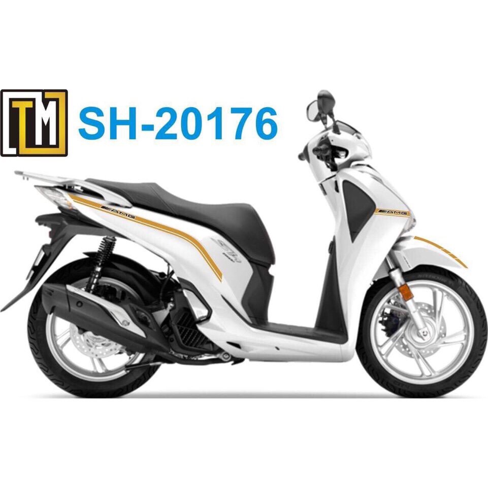 Bộ Tem 3M cao cấp sh  125/150i AMG dành cho sh 2017-2019