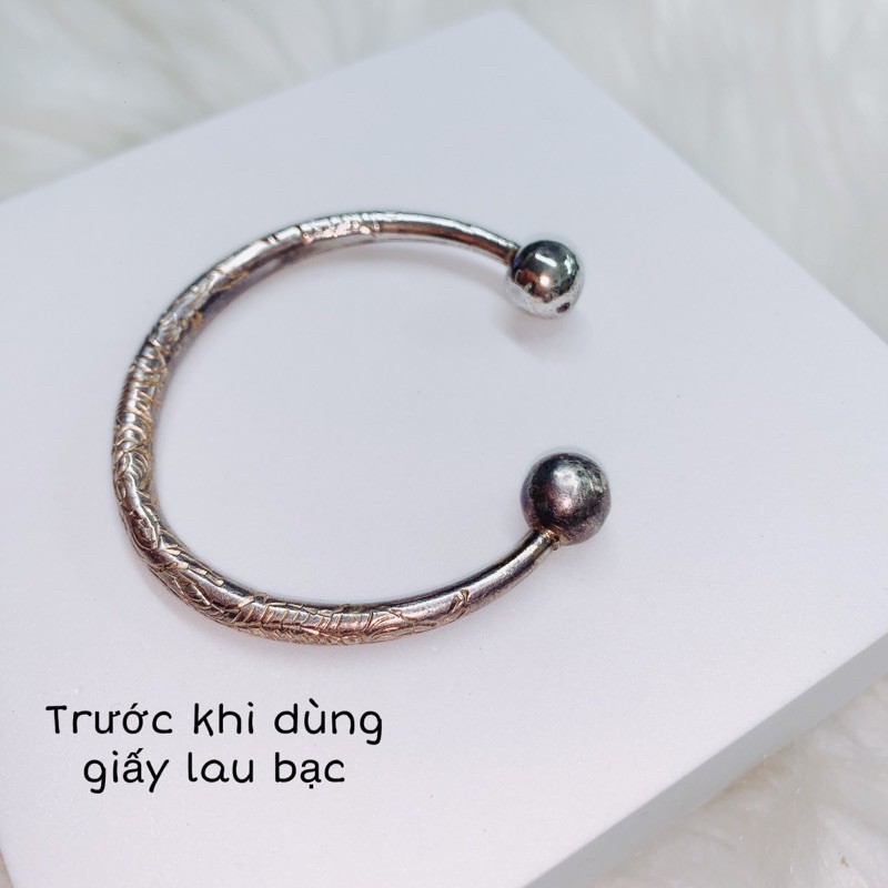 Khăn lau làm mới vàng bạc cao cấp hàng Mỹ chính hãng dùng được nhiều lần bán lẻ theo tờ 1994 SILVER