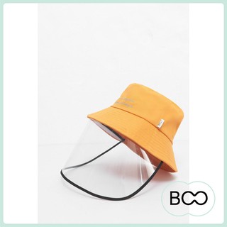 Mũ Bucket Đính Plastic Boo