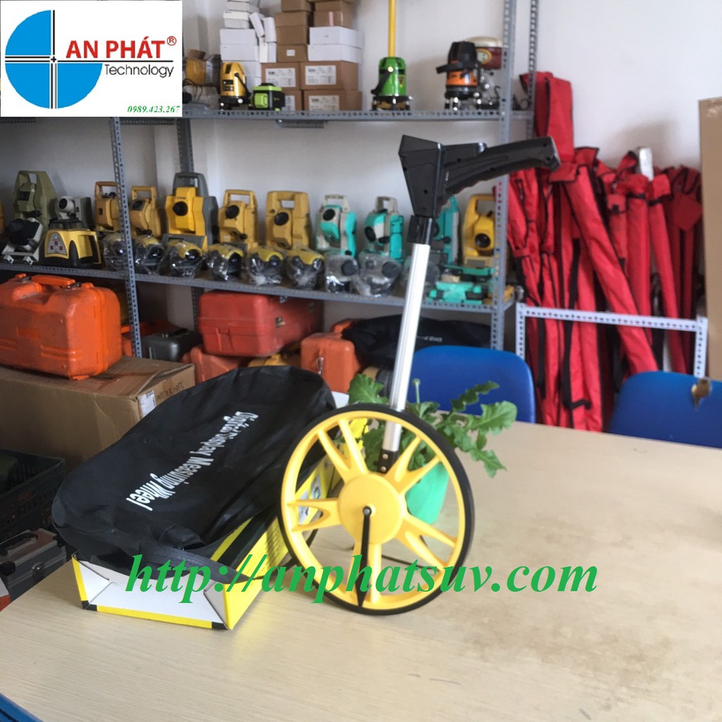 Thước lăn đường bánh xe đo chiều dài model điện tử bánh lớn