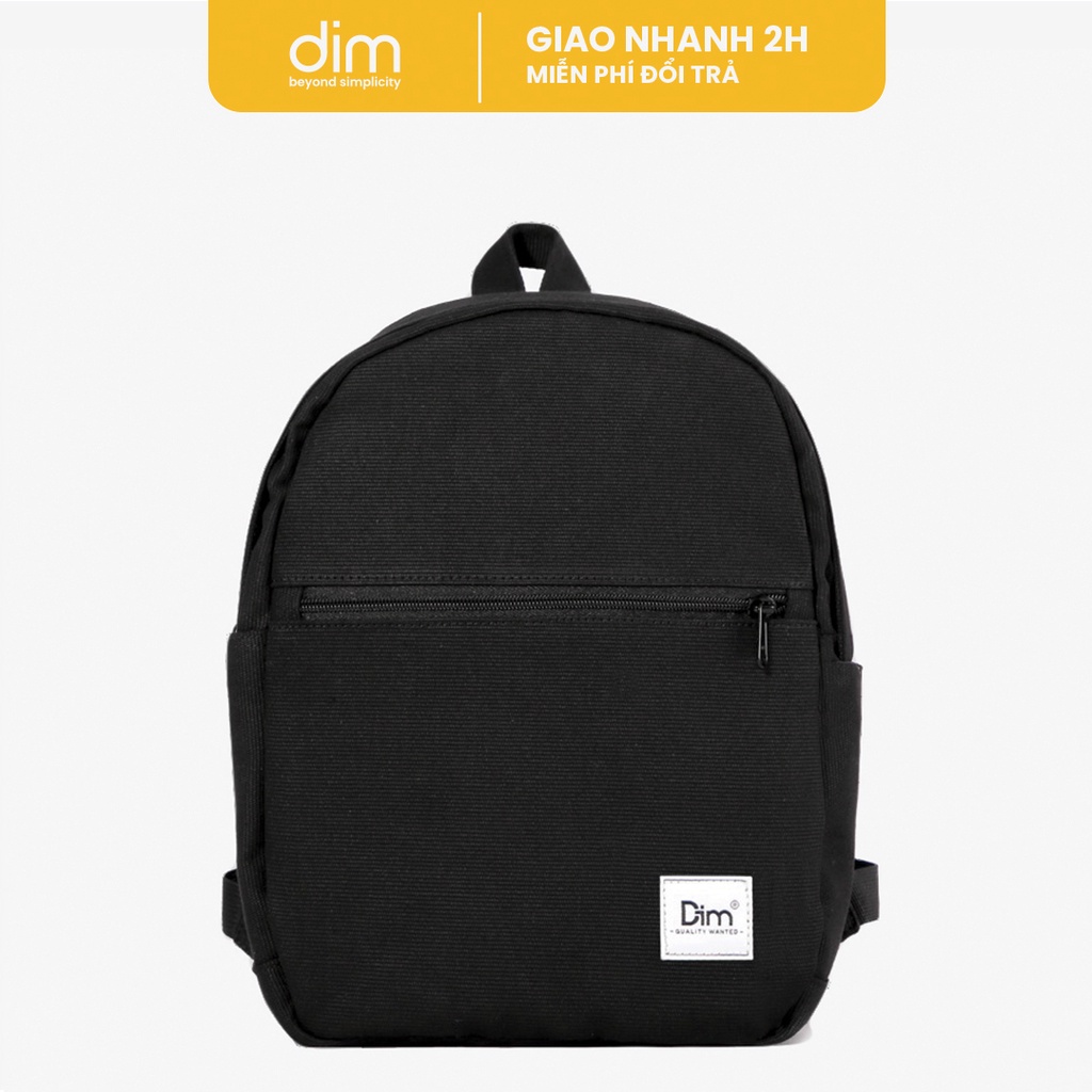 Balo Nam Nữ thời trang Chất liệu trượt nước DIM Little Backpack