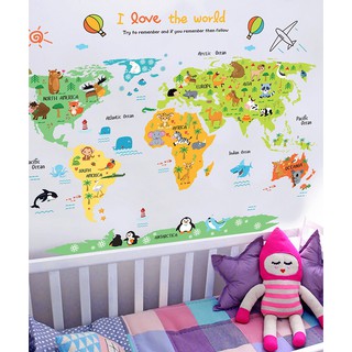 Decal dán tường trang trí phòng cho bé