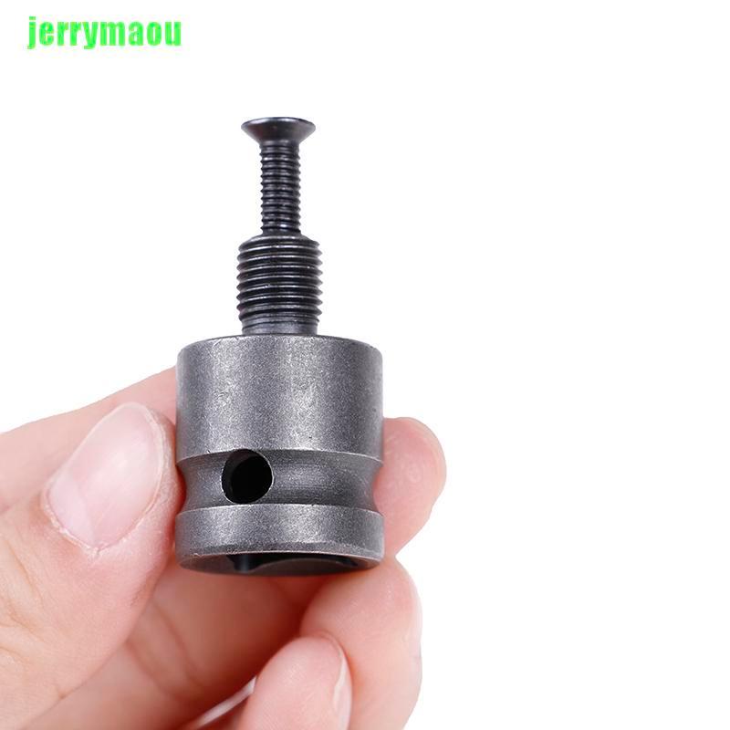 Đầu Chuyển Đổi Mũi Khoan 3 / 8-24UNF Kích Thước 3 / 8 &quot;Kèm Ốc Vít Chuyên Dụng