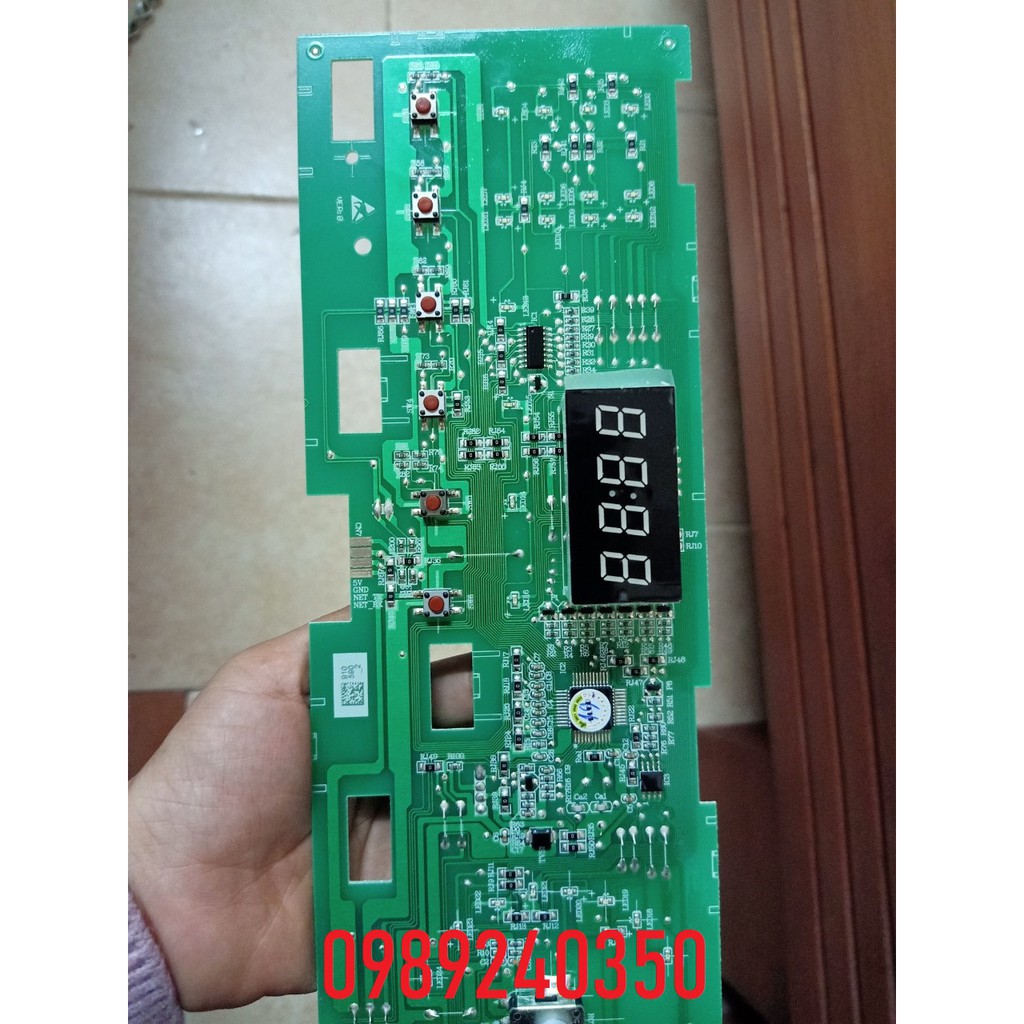 Bo mạch hiển thị máy giặt AQUA AQD - A850ZT chính hãng