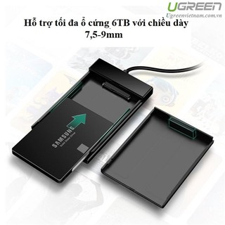 Ugreen 30847 - hộp đựng ổ cứng 2.5 inch usb 3.0 - hdd box - chính hãng ugreen