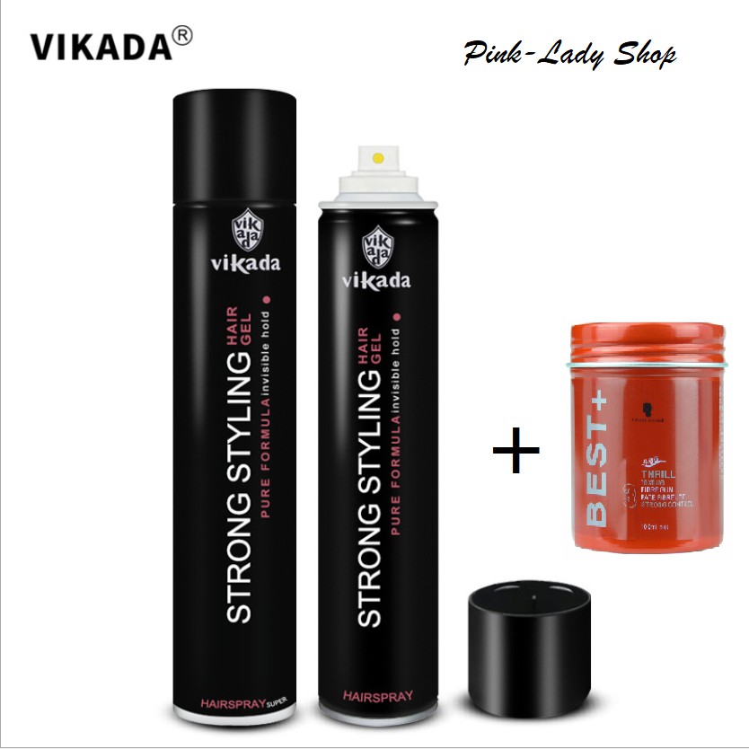 Combo Sáp Best + Gôm Vikada mua 1 được lợi thành 2 (Trọn bộ sản phẩm chăm sóc tóc)