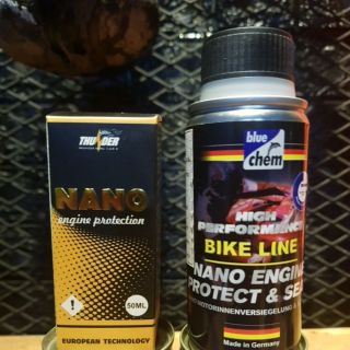 Phụ gia nhớt Bluchem, phụ gia nano bluchem kinh tế hơn với phụ gia nhớt nano thunder