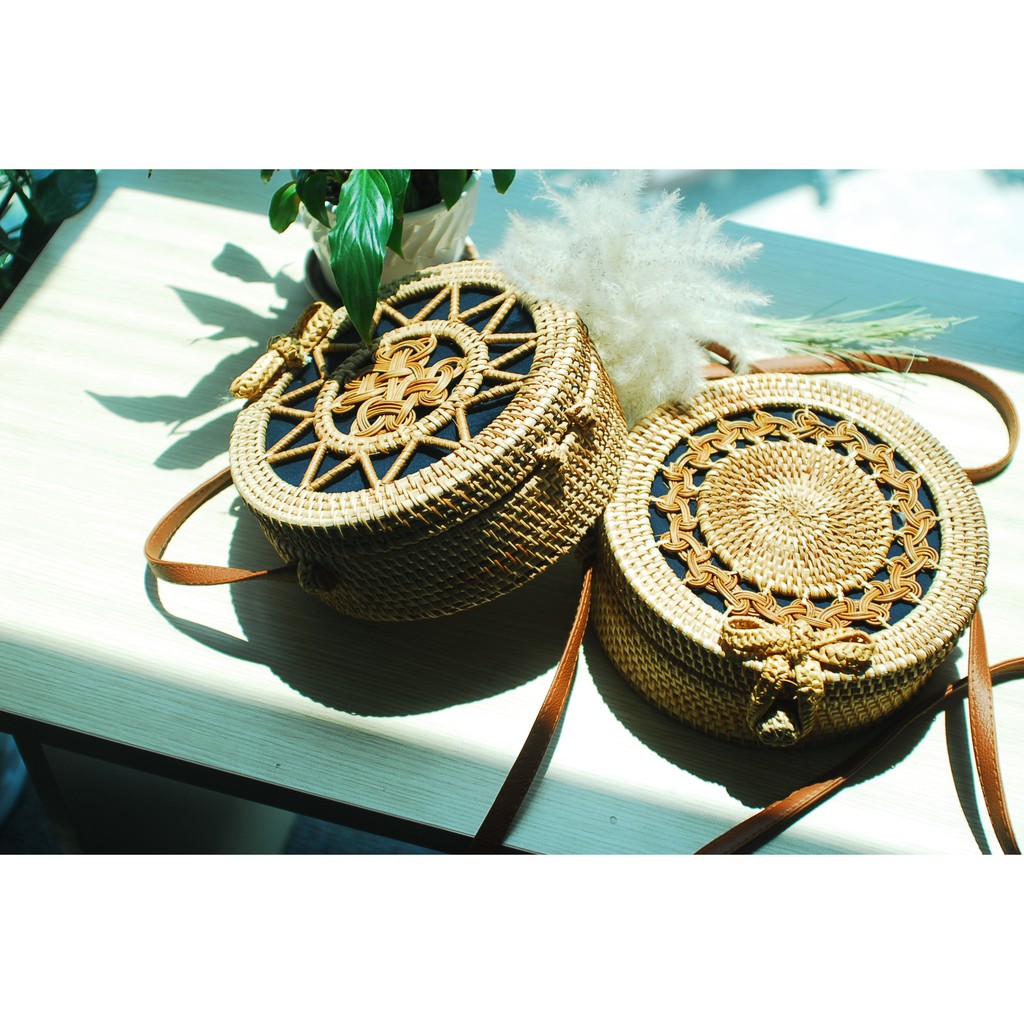 Túi mây tre đan việt nam