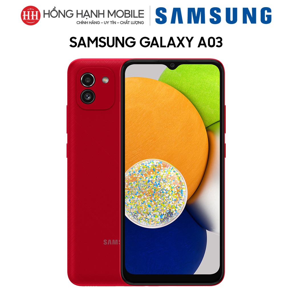 Điện Thoại Samsung A03 3GB/32GB - Hàng Chính Hãng