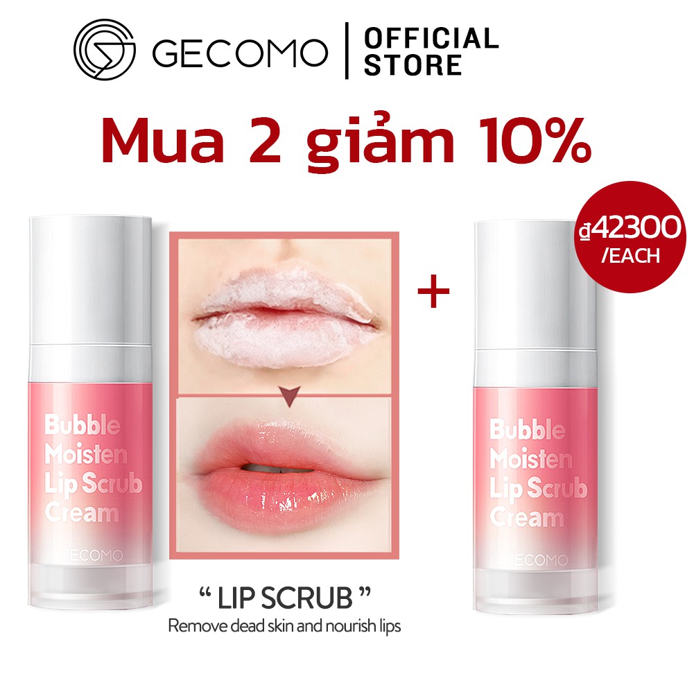 (Hàng Mới Về) Tẩy Tế Bào Chết Cho Môi Thương Hiệu Gecomo 12g | BigBuy360 - bigbuy360.vn