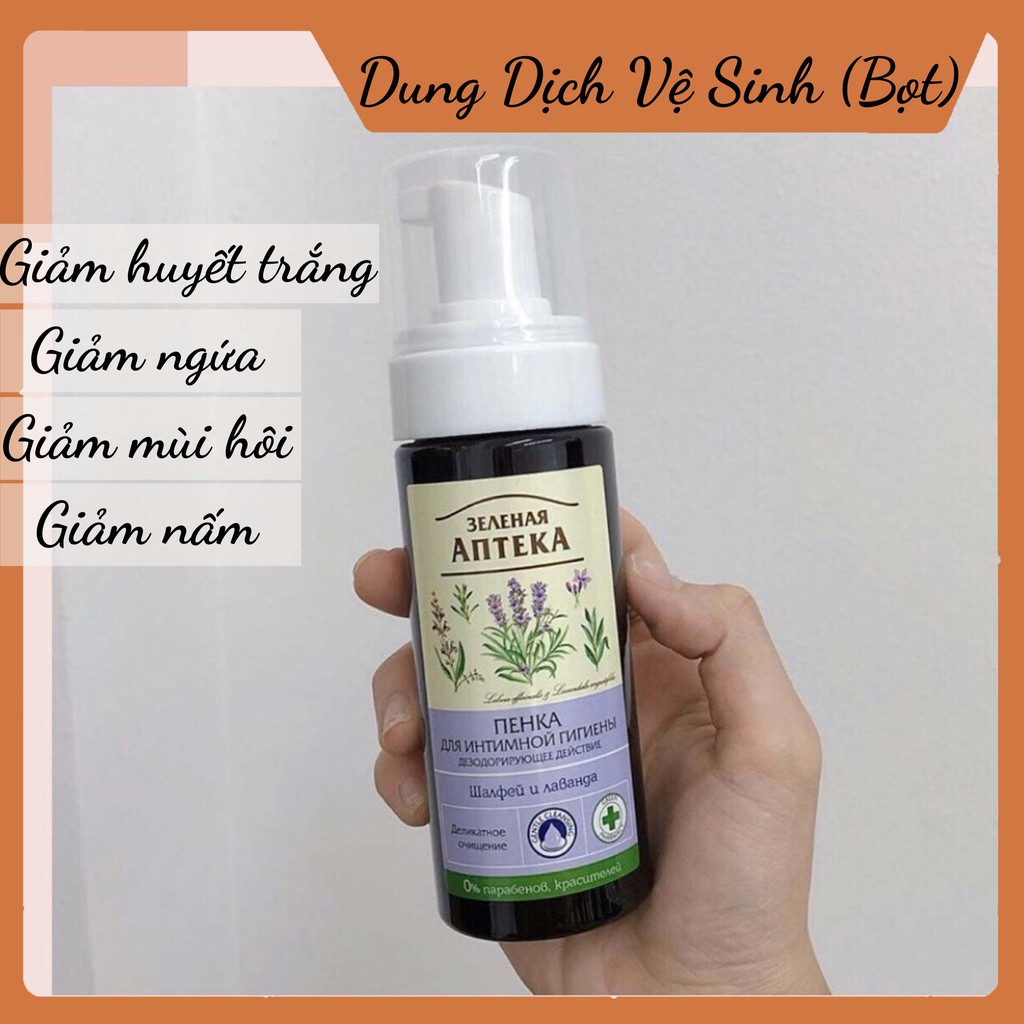 Dung Dịch Vệ Sinh Phụ Nữ Dạng Bọt Apteka- Poppy Corner