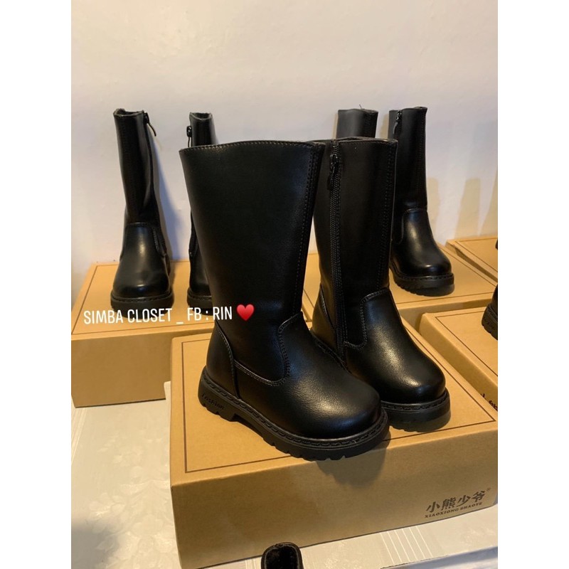 Boot cao cổ bé gái