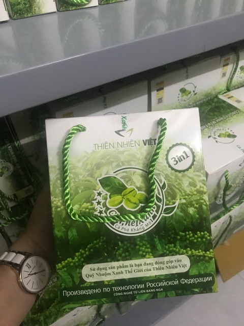 Combo 3 hộp Cà phê xanh chính hãng (3 hộp x 30G) | BigBuy360 - bigbuy360.vn