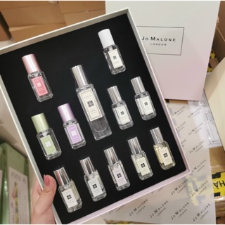 Sét nước hoa JoMalone London gồm 12 chai mini đủ 12 mùi hót nhất của hãng
