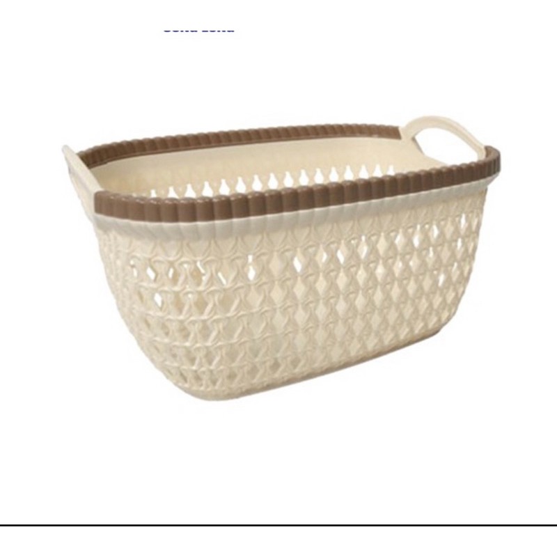 Rổ nhựa đan mây có quai cầm Việt Nhật 3377-1 | BigBuy360 - bigbuy360.vn