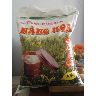 Gạo Nàng Hoa túi 10kg Dẻo Mềm Thơm