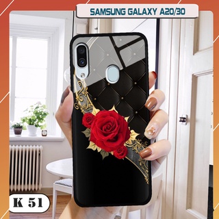 Ốp lưng kính cường lực cho điện thoại Samsung Galaxy A20/ A30