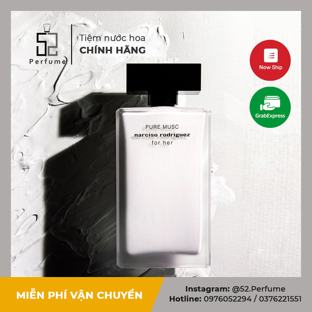 [MẪU THỬ] Nước hoa nữ Narciso Trắng Pure Musc For Her - 52.Perfume