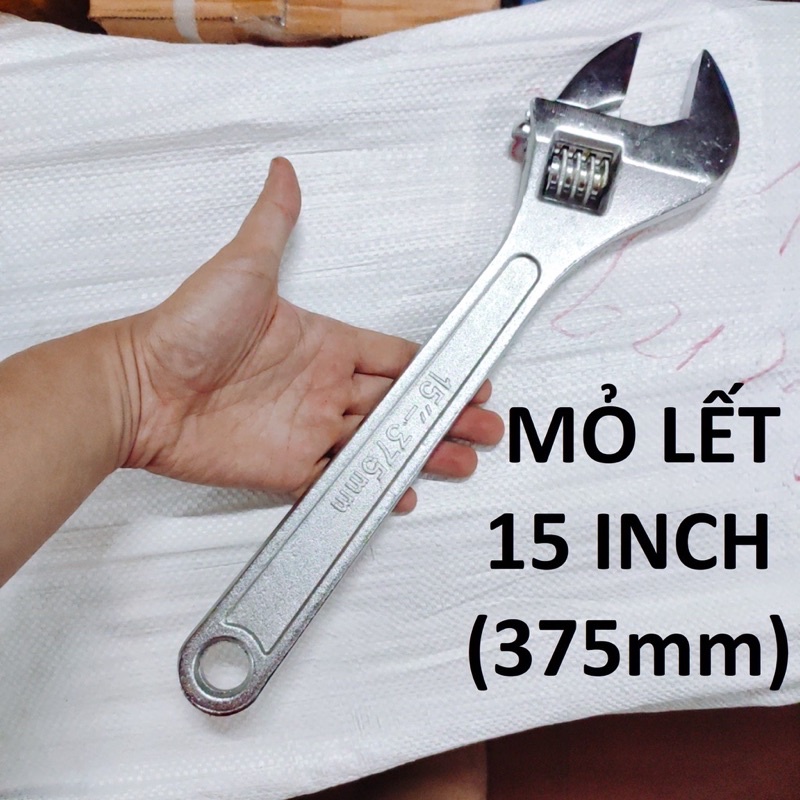 MỎ LẾT TRẮNG 15 INCH - 375mm