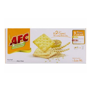Bánh dinh dưỡng AFC vị lúa mì hộp 200g