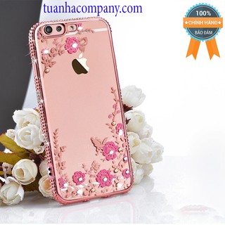 Ốp lưng viền hoa đính đá cao cấp iphone 6S,
