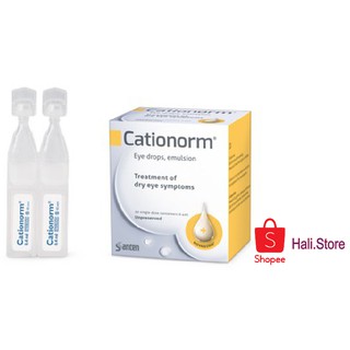 THUỐC NHỎ MẮT CATIONORM - NƯỚC MẮT NHÂN TẠO