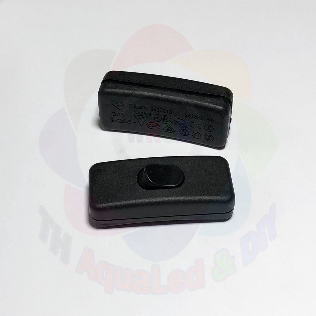 Công tắc bấm ON/OFF gọn gàng, thẩm mĩ, bật tắt nhanh chóng