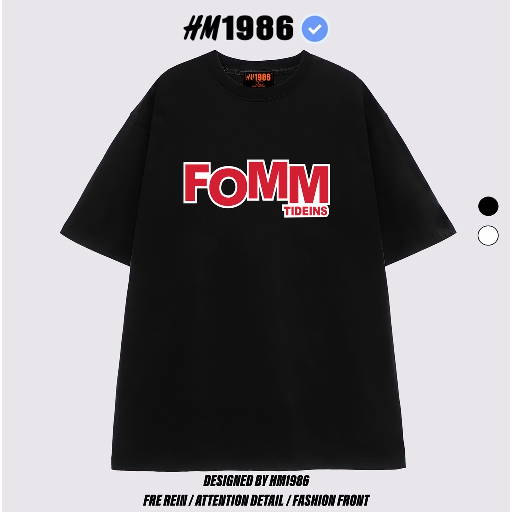Áo thun tay lỡ form rộng unisex HM1986 3168