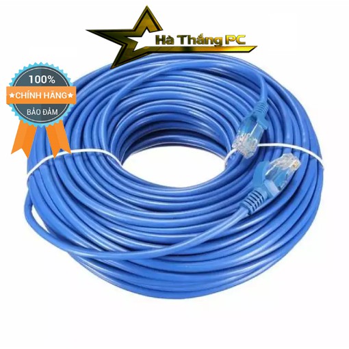 DÂY CÁP MẠNG CAT5E bấm sẵn 2 đầu 10m 20m 30m 40m 50m - CHÍNH HÃNG