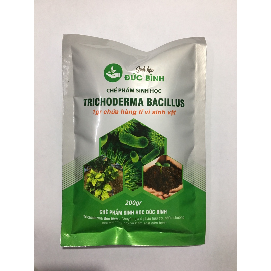 NẤM ĐỐI KHÁNG TRICHODERMA BACILLUS ( Chuyên dùng để ủ phân hữu cơ và kiểm soát nấm bệnh)